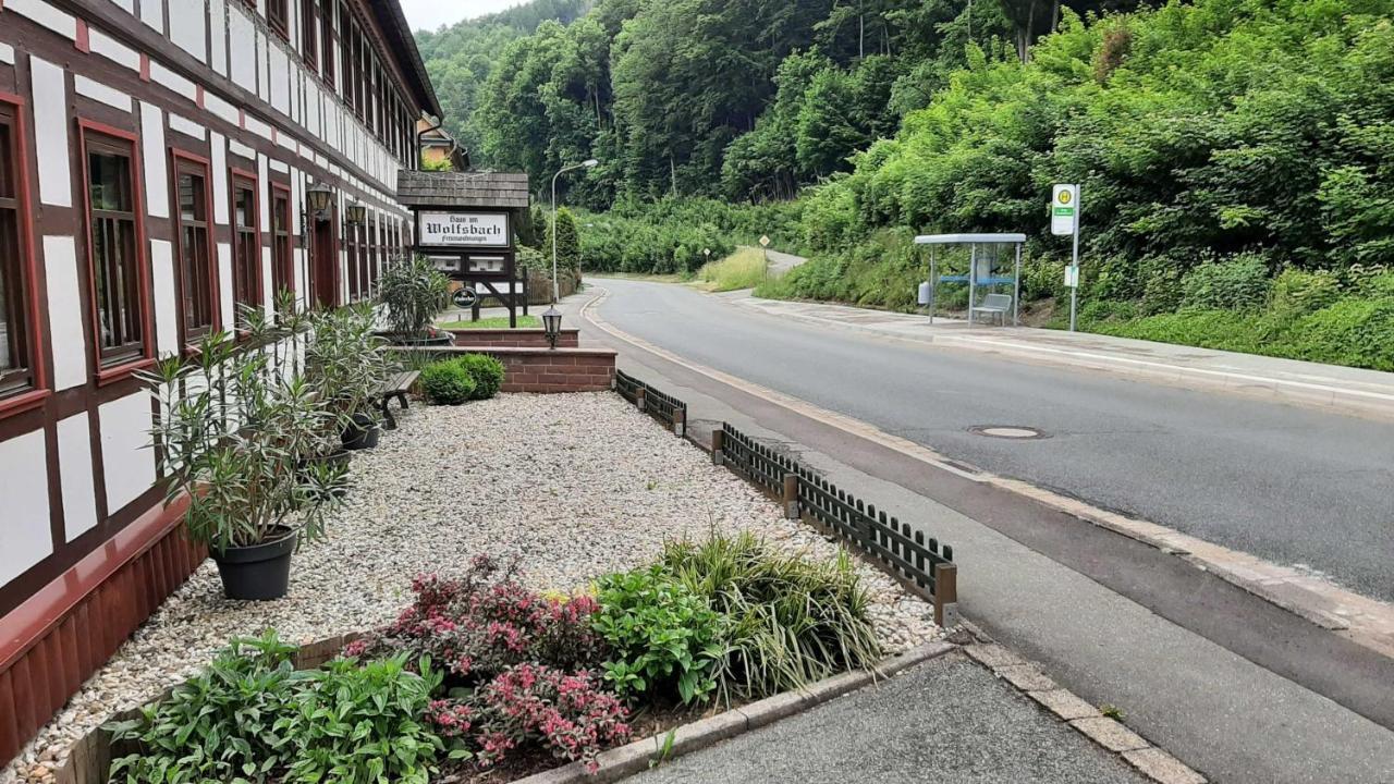Haus Am Wolfsbach Lägenhet Zorge Exteriör bild