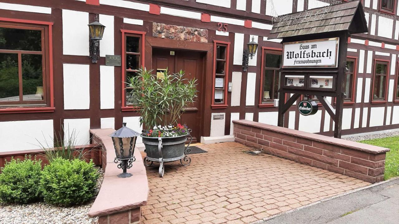 Haus Am Wolfsbach Lägenhet Zorge Exteriör bild